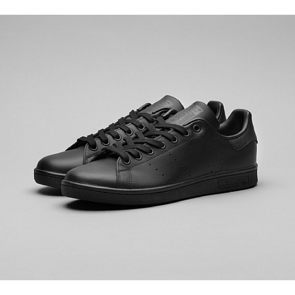 Neu Adidas Stan Smith Herren Schwarz Tennisschuhe Auf Verkauf