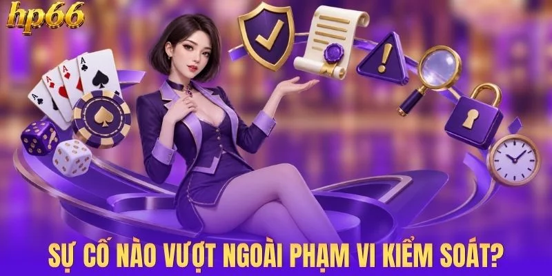 Những sự cố nào nằm ngoài quyền kiểm soát hệ thống?